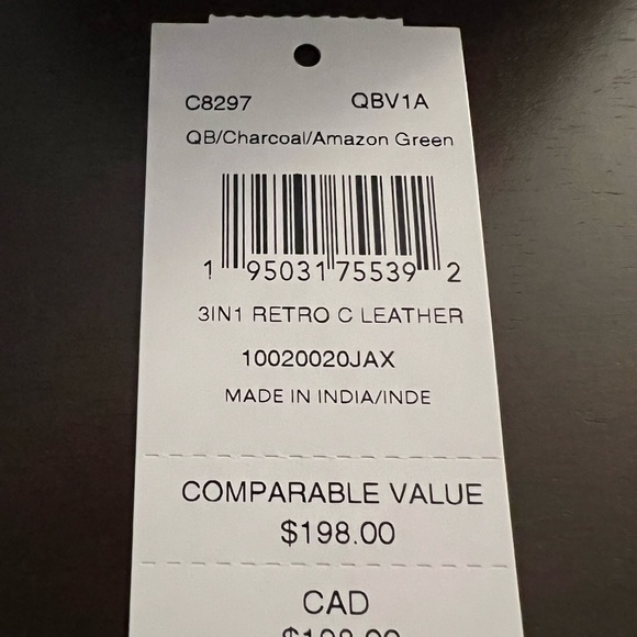 3 in 1 Retro Coach Leather Men’s wallet! Brand new with TAGS! - Picture 15 of 15